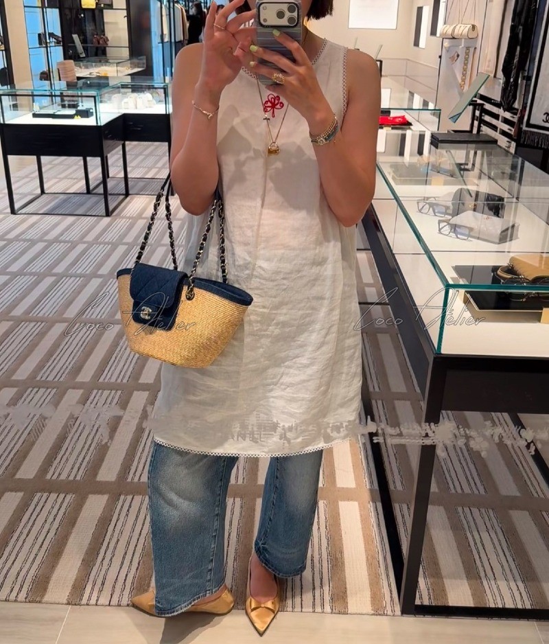 Lafia denim bag
