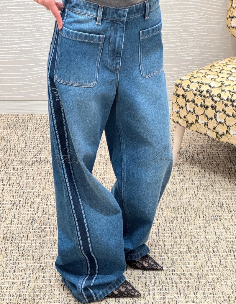 D Denim Pants