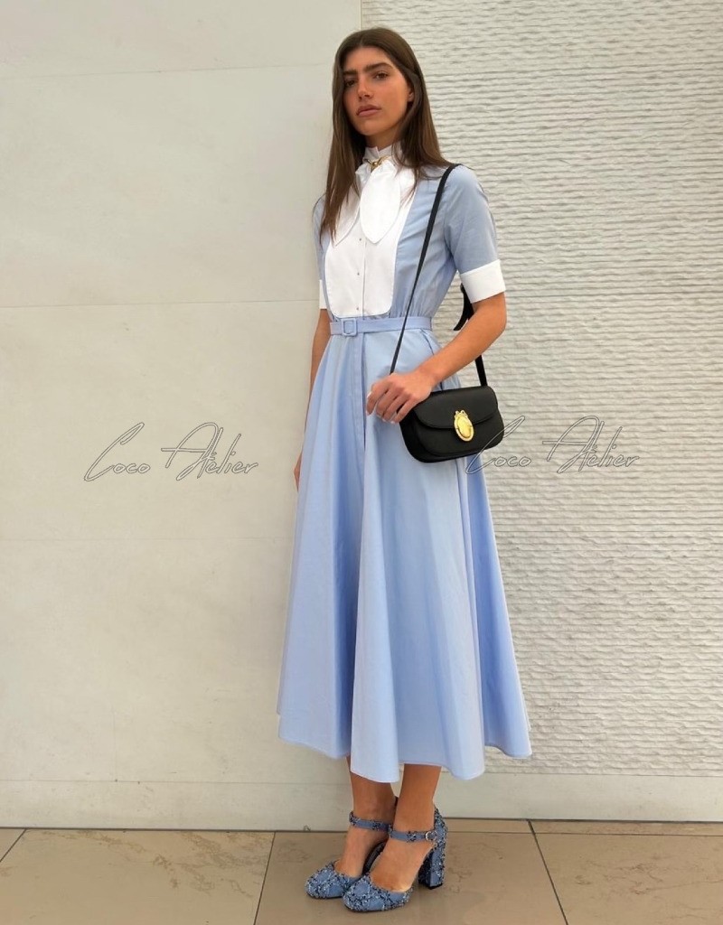 CD long shirt dress