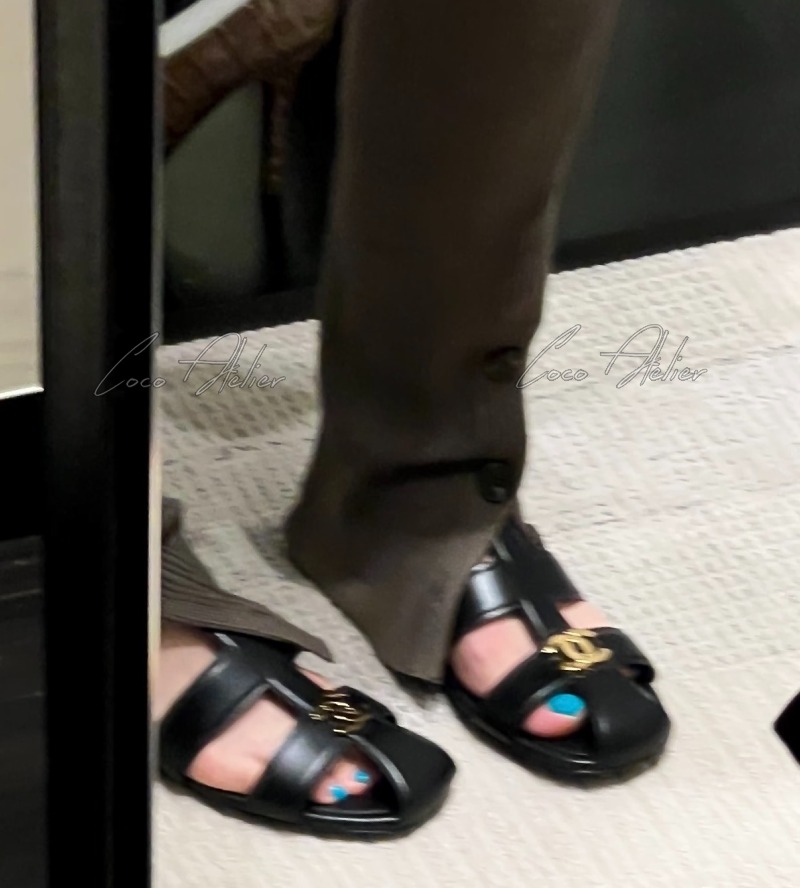 CC Leather Sandals