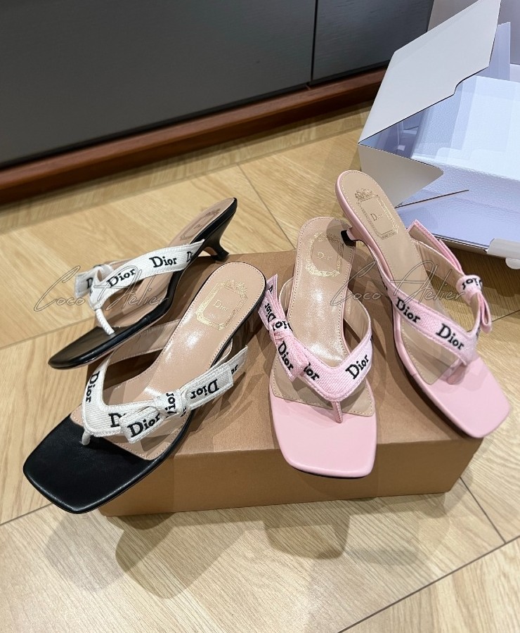 CD flip-flop sandal heels (+3color)