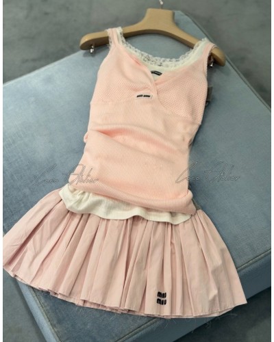 Miu sleeveless knitwear