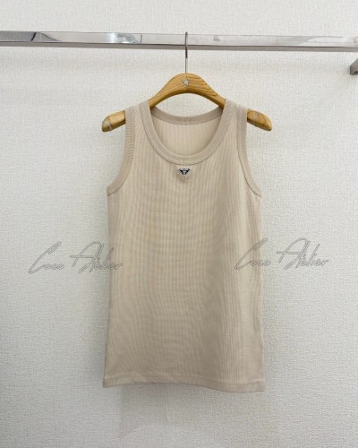 PR sleeveless knitwear