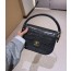 26A Croc-Effect Handle Bag