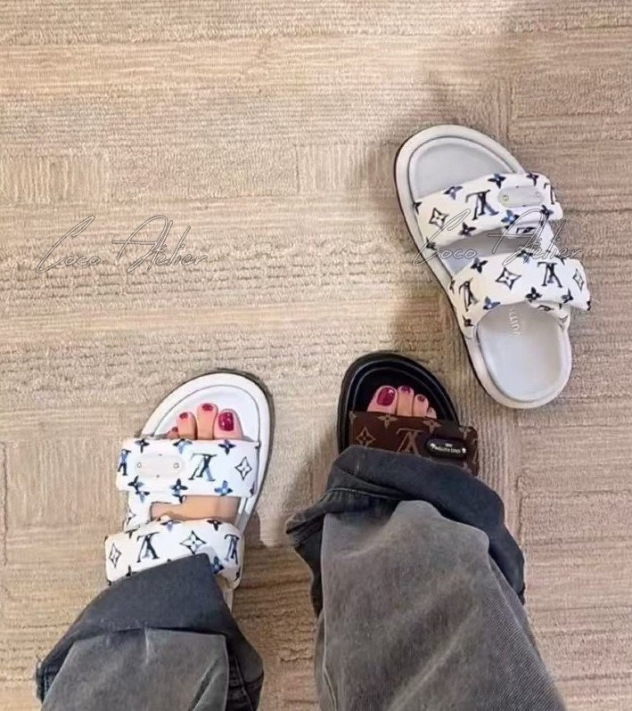 monogrammed sandals(+3color)