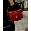 26A Croc-Effect Handle Bag