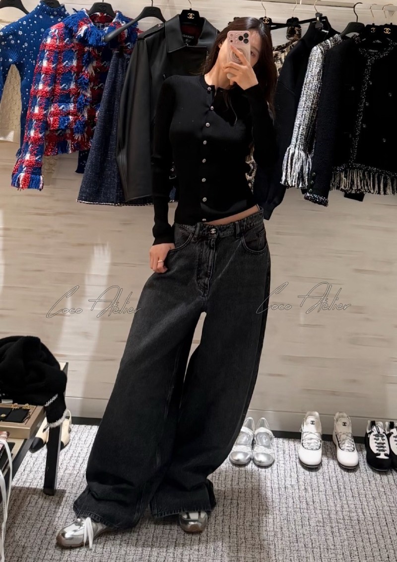 CC Wide Denim Pants