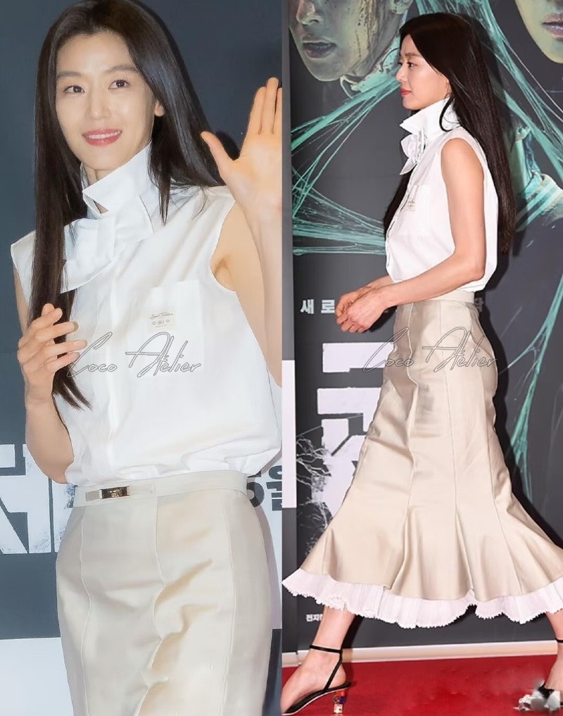 LV Sleeveless Blouse