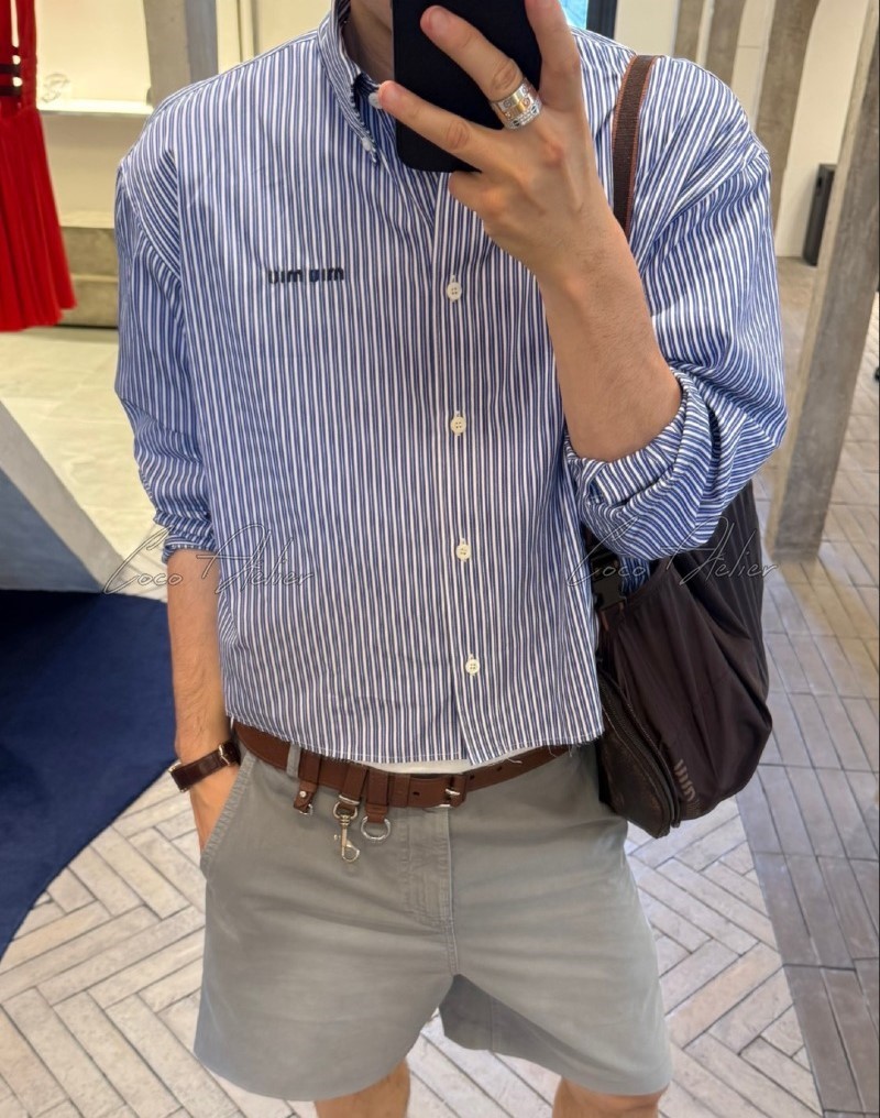 Miu Stripe shirt