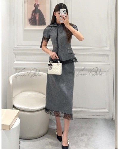 CD Lace skirt