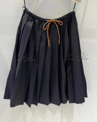 Miu pleated skirt