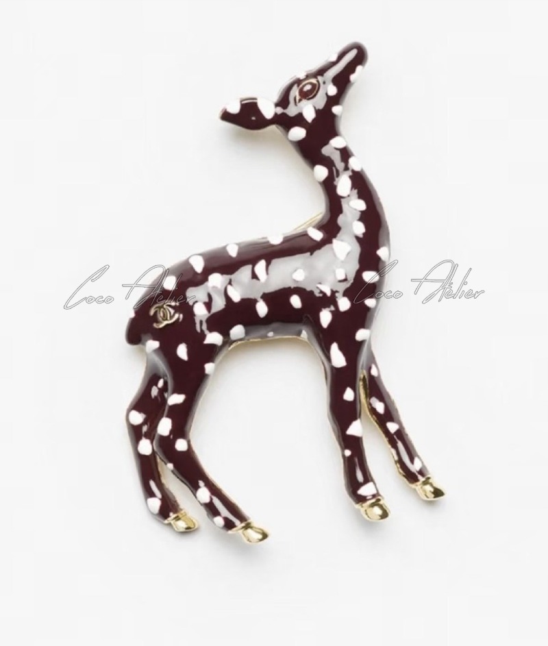 Bambi brooch & Key ring
