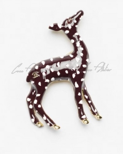 Bambi brooch & Key ring