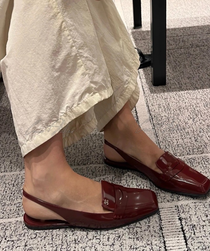 CC slingback sandals(+5color)