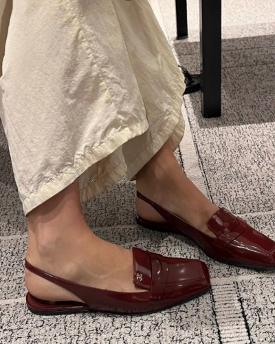 CC slingback sandals(+5color)