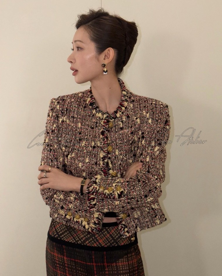 CC Gold Tweed Jacket