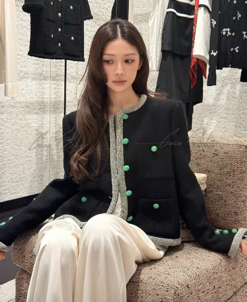 CC Black Tweed Jacket