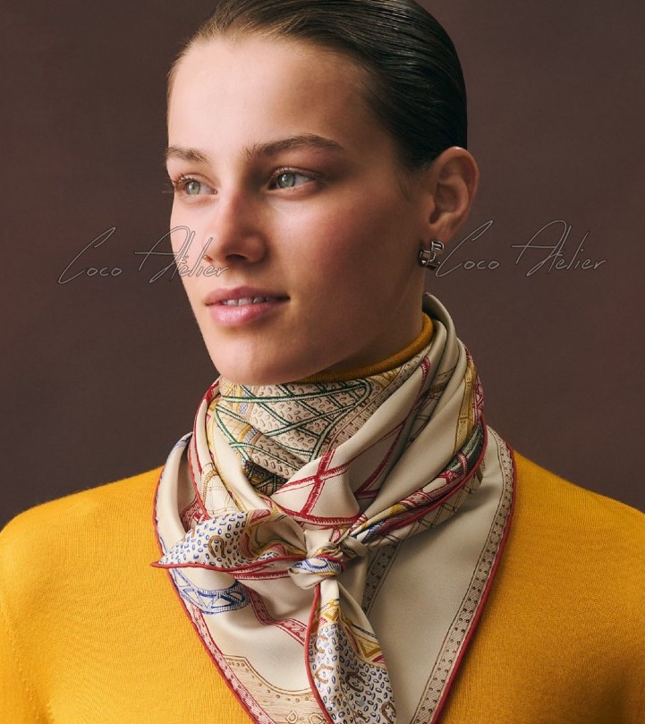 HE Silk Scarf(+4color)