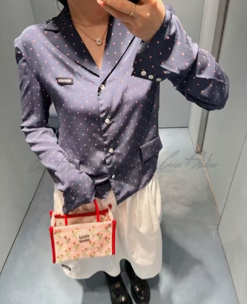 Miu dot blouse