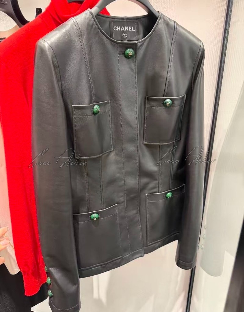 CC Jennie leather Jacket