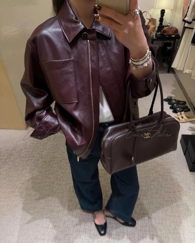 CC leather Jacket(+2color)