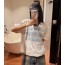 LV Unisex embroidered T-shirt