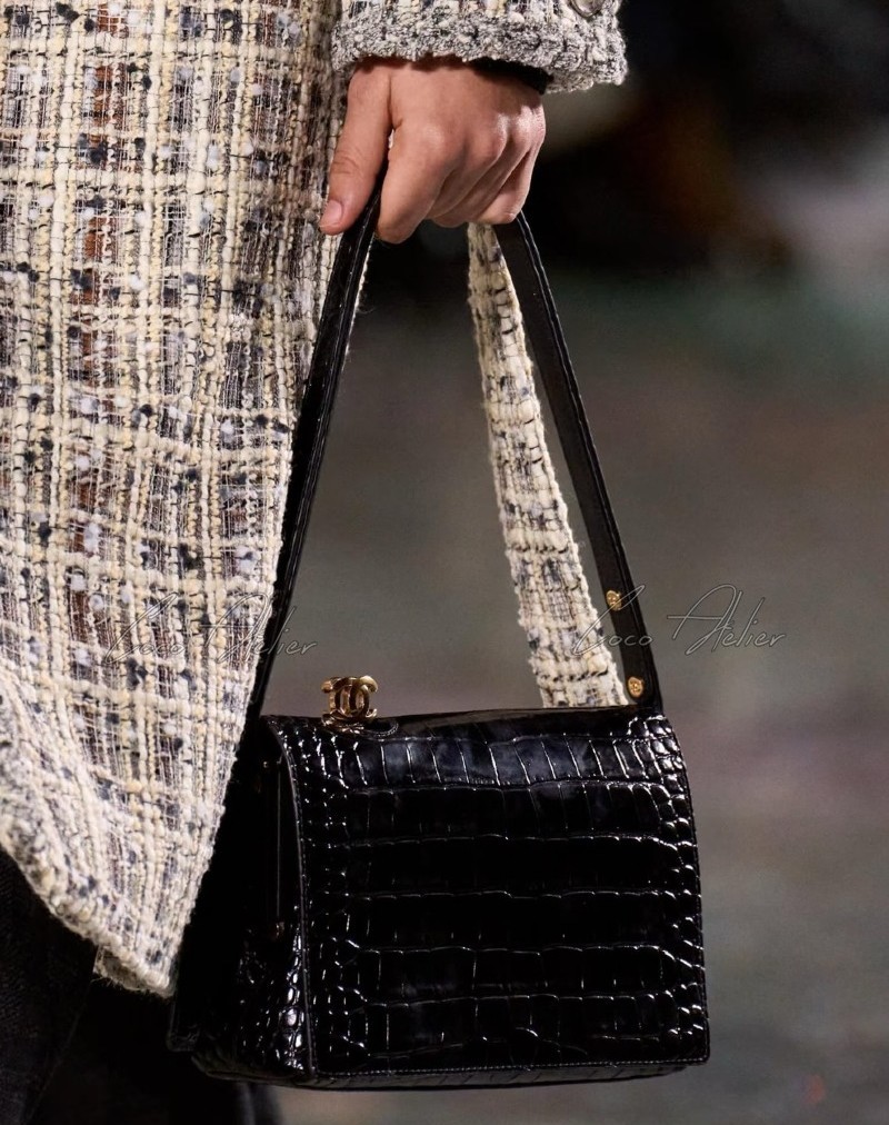 Crocodile Handle Bag