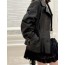 CD leather Jacket